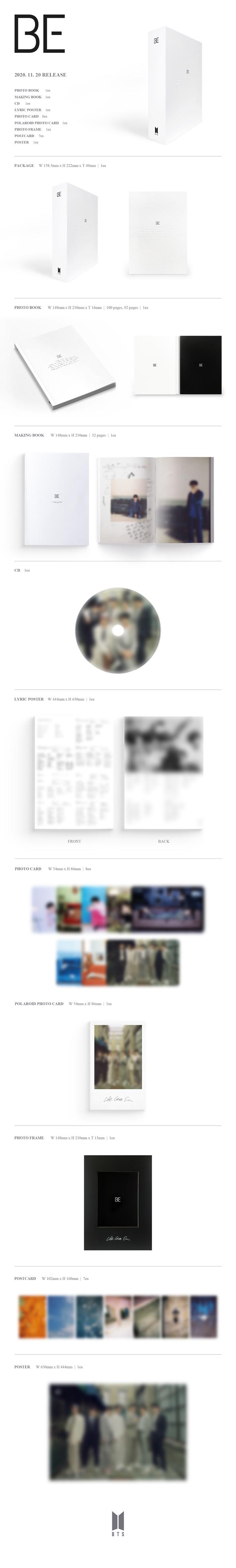 BTS - 7th Mini Album [BE (Deluxe Edition)]