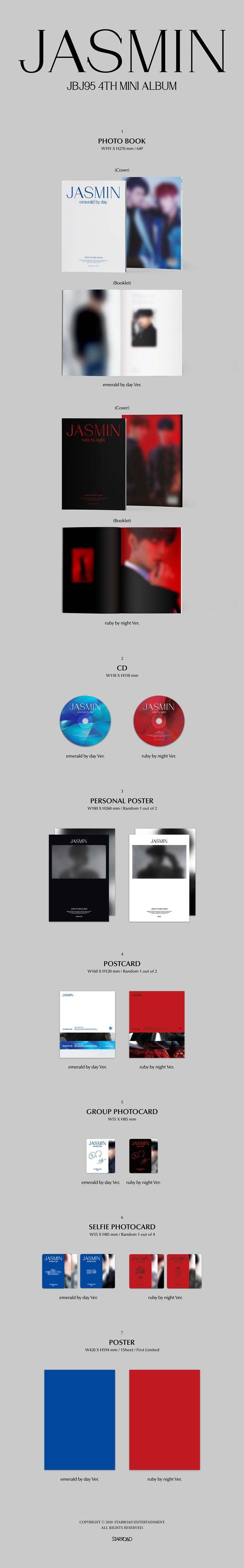 JBJ95 - Mini Vol.4 [JASMIN] (Random Ver.)