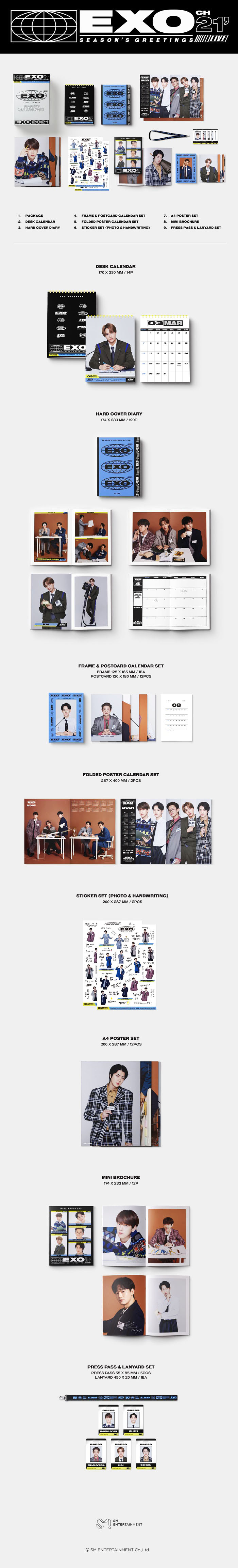 EXO - 2021 SEASON'S GREETINGS