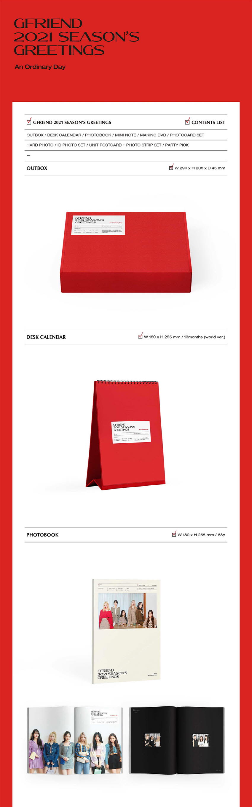 GFRIEND - 2021 Season's Greetings