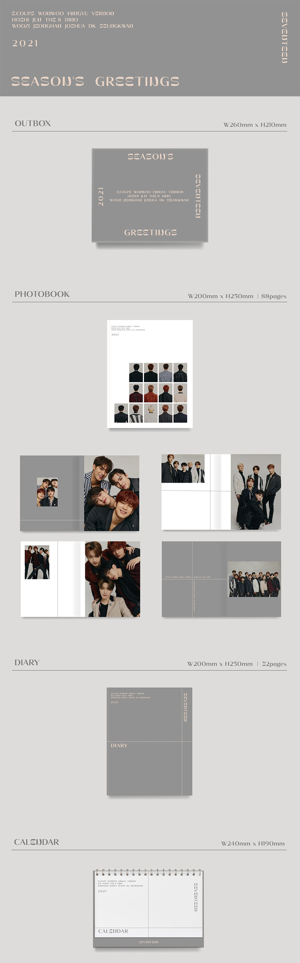 Seventeen - 2021 Season's Greeting