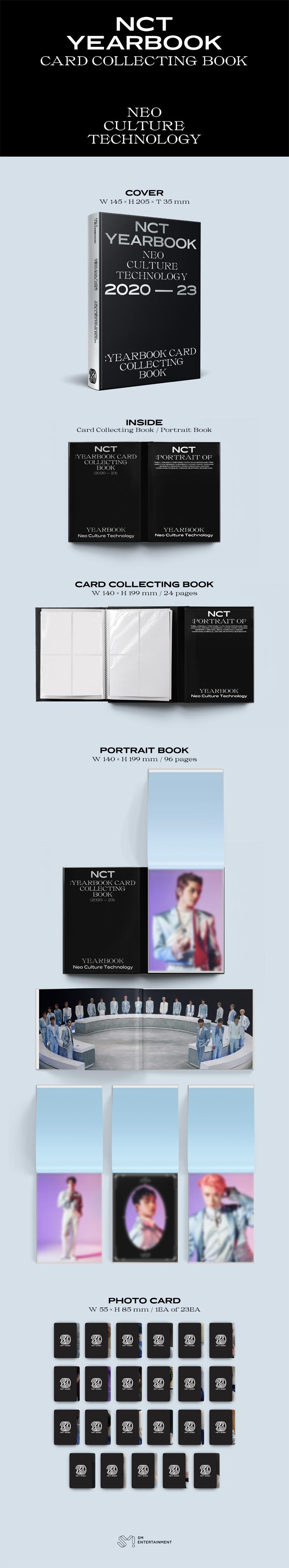 NCT - NCT YEARBOOK - CARD COLLECTING BOOK