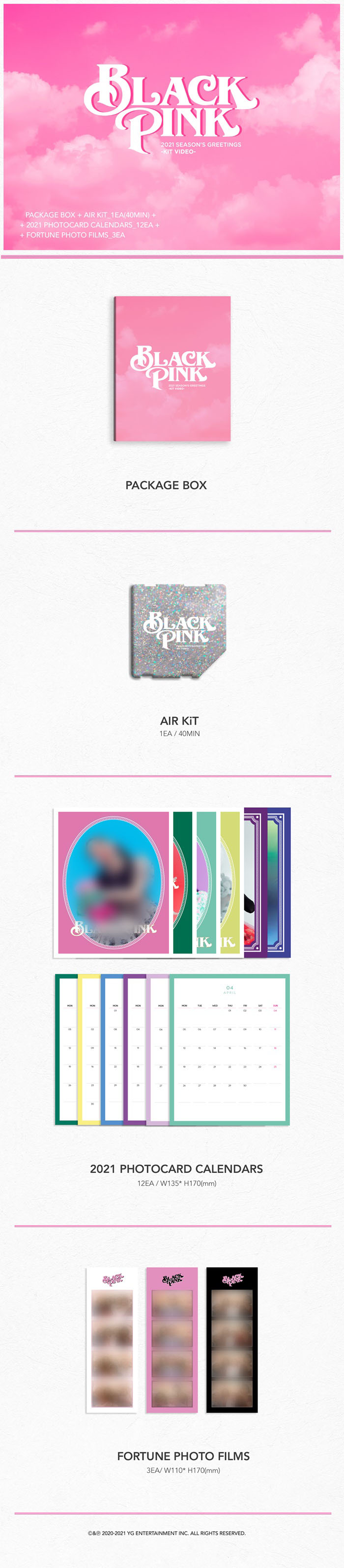 BLACKPINK'S 2021 SEASON’S GREETINGS (KiT VIDEO)