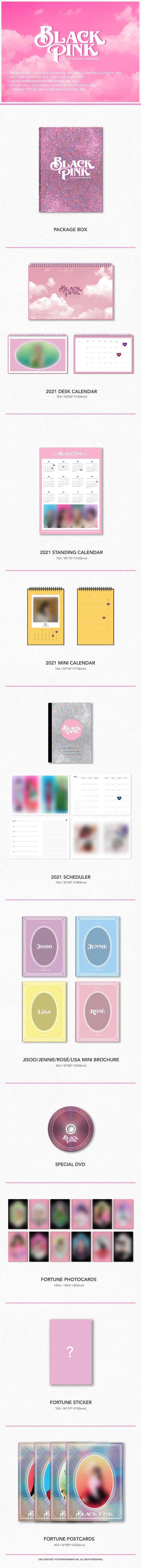 BLACKPINK 2021 SEASONS GREETINGS