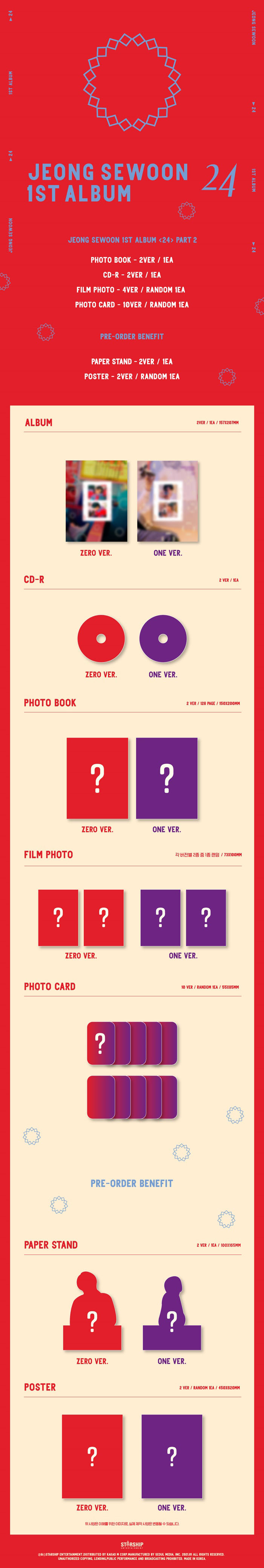 JEONG SEWOON - Vol. 1 [24] PART2