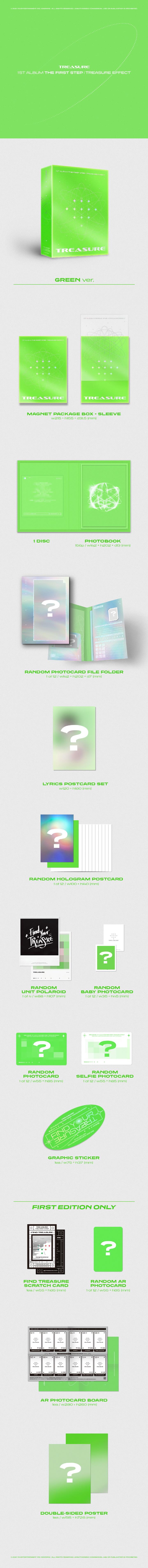TREASURE - Vol.1 [THE FIRST STEP : TREASURE EFFECT] (Random Ver.)