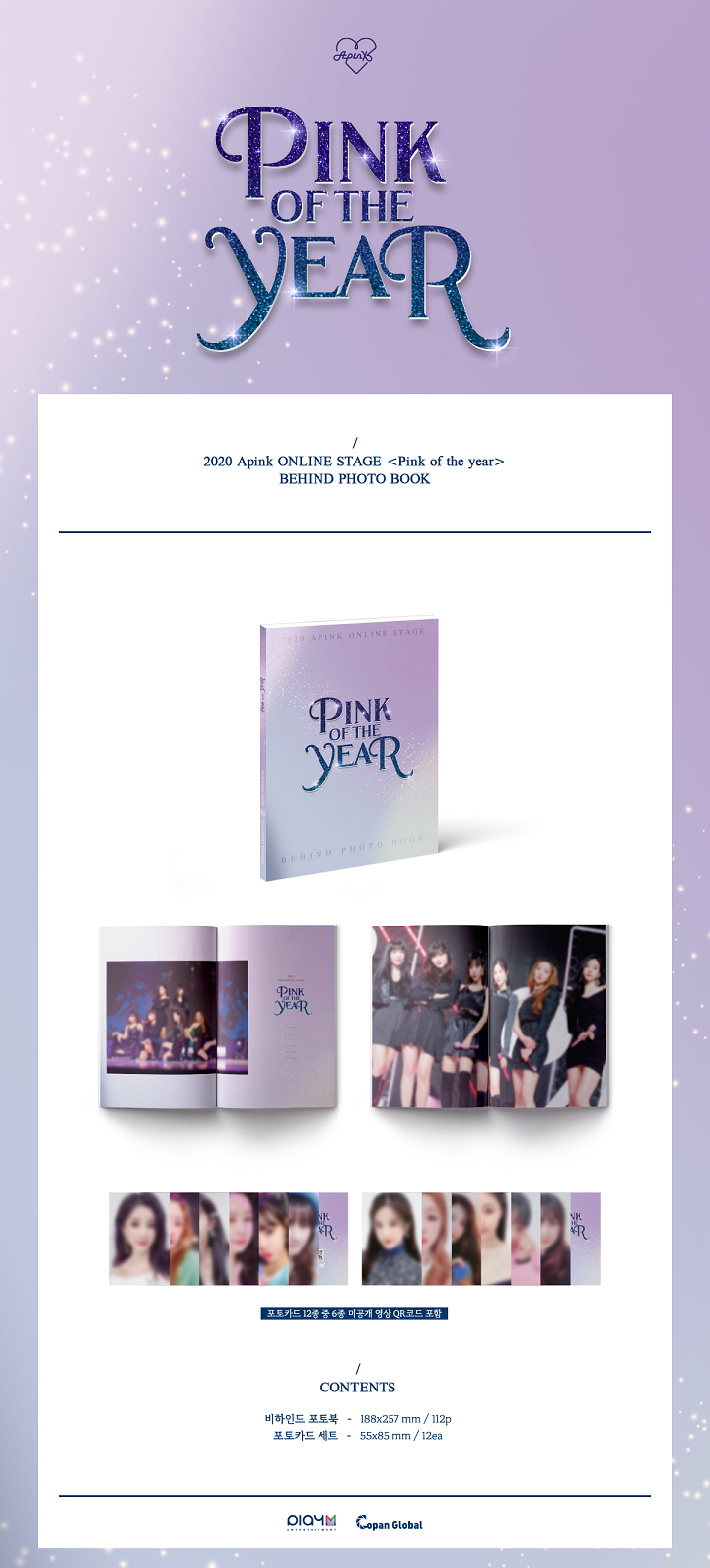 Apink - 2020 ONLINE STAGE [Pink of the year] BEHIND PHOTO BOOK