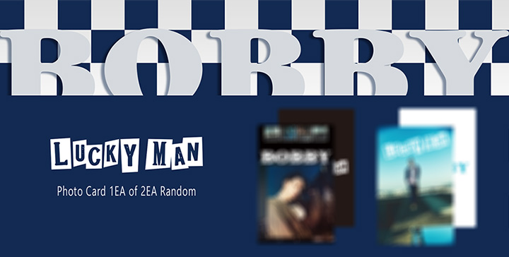 IKON: BOBBY - 2nd FULL ALBUM [LUCKY MAN] (Random ver.)
