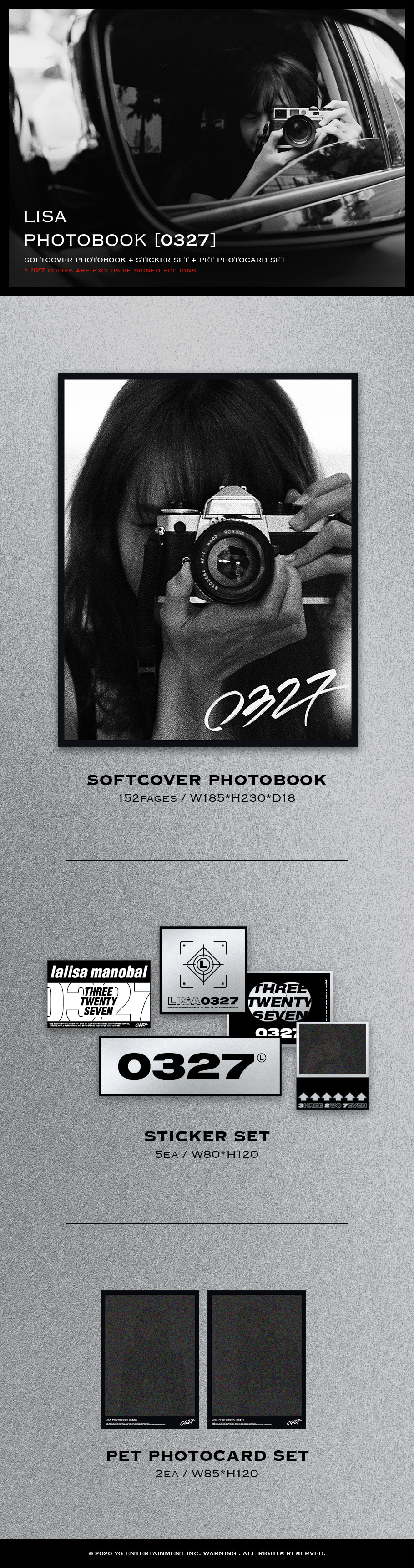 LISA PHOTOBOOK [0327] -LIMITED EDITION-