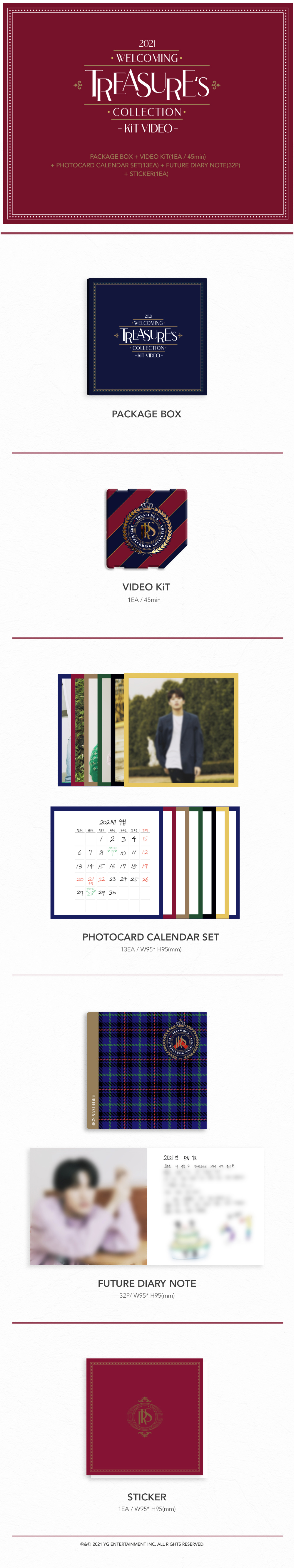 TREASURE 2021 WELCOMING COLLECTION : KiT VIDEO