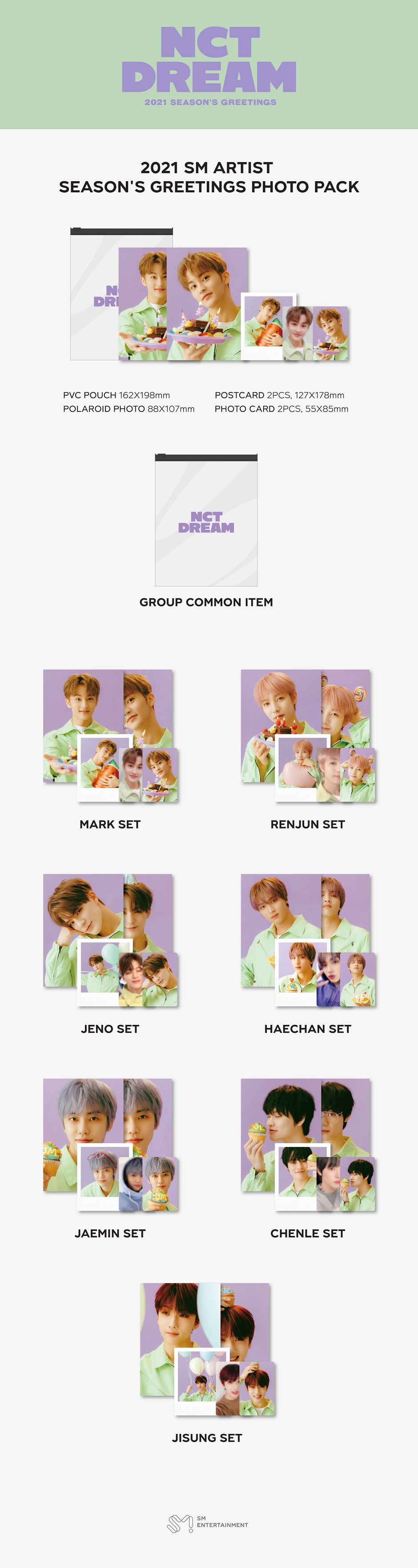 NCT DREAM - 2021 SEASONS GREETINGS PHOTO PACK
