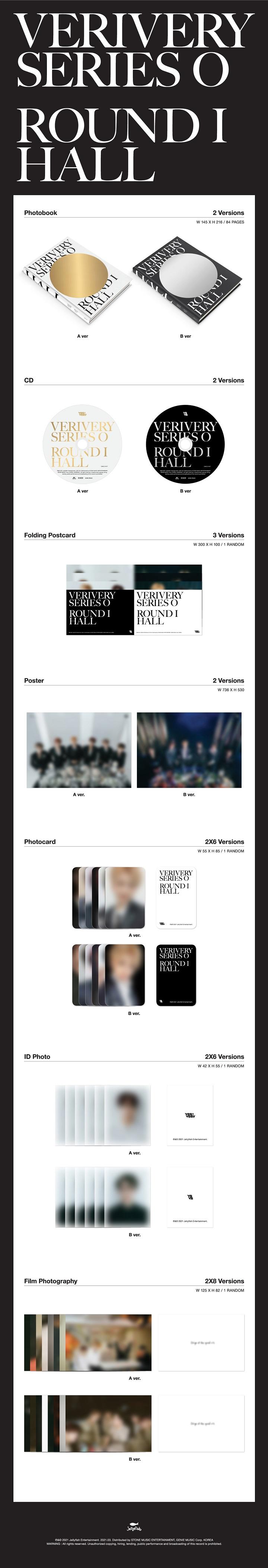 VERIVERY - SERIES `O` [ROUND 1 : HALL]] (Random ver.)