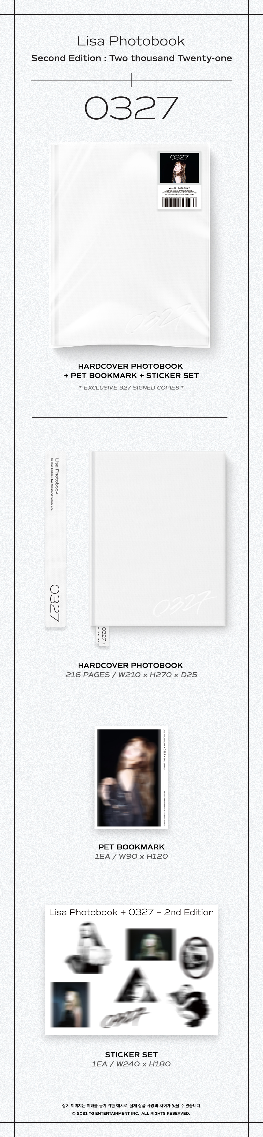 LISA PHOTOBOOK [0327] VOL.2 (SECOND EDITION)