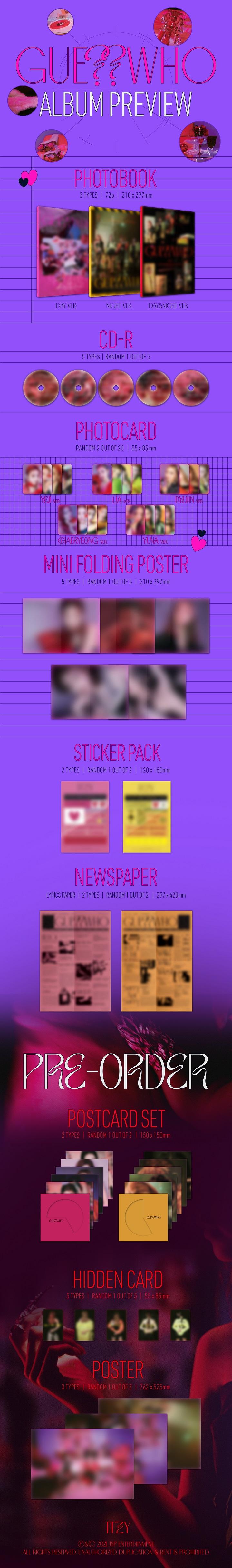 ITZY - Album [GUESS WHO] (Random Ver.)