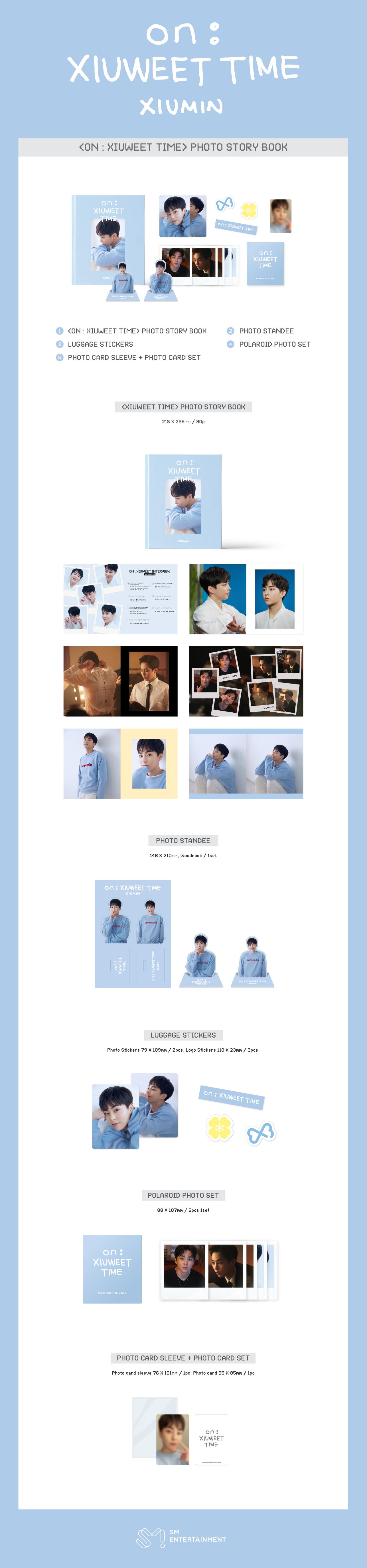 XIUMIN - ON : XIUWEET TIME PHOTO STORY BOOK
