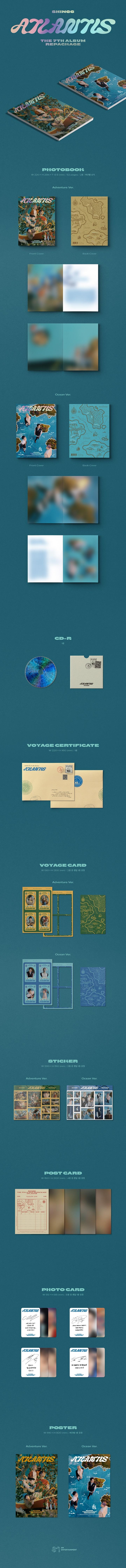 SHINEE - Vol.7 Repackage [Atlantis]
