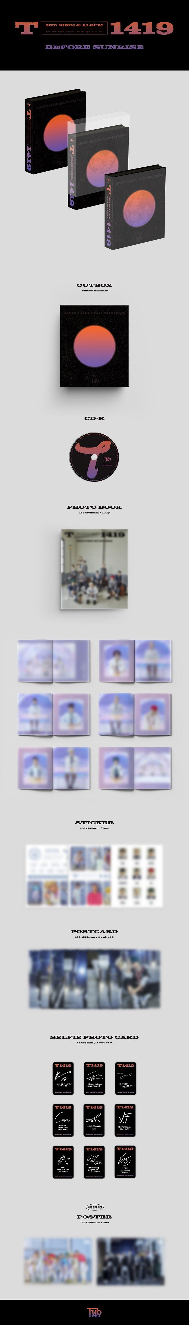 T1419 - 2nd Single [BEFORE SUNRISE Part. 2]