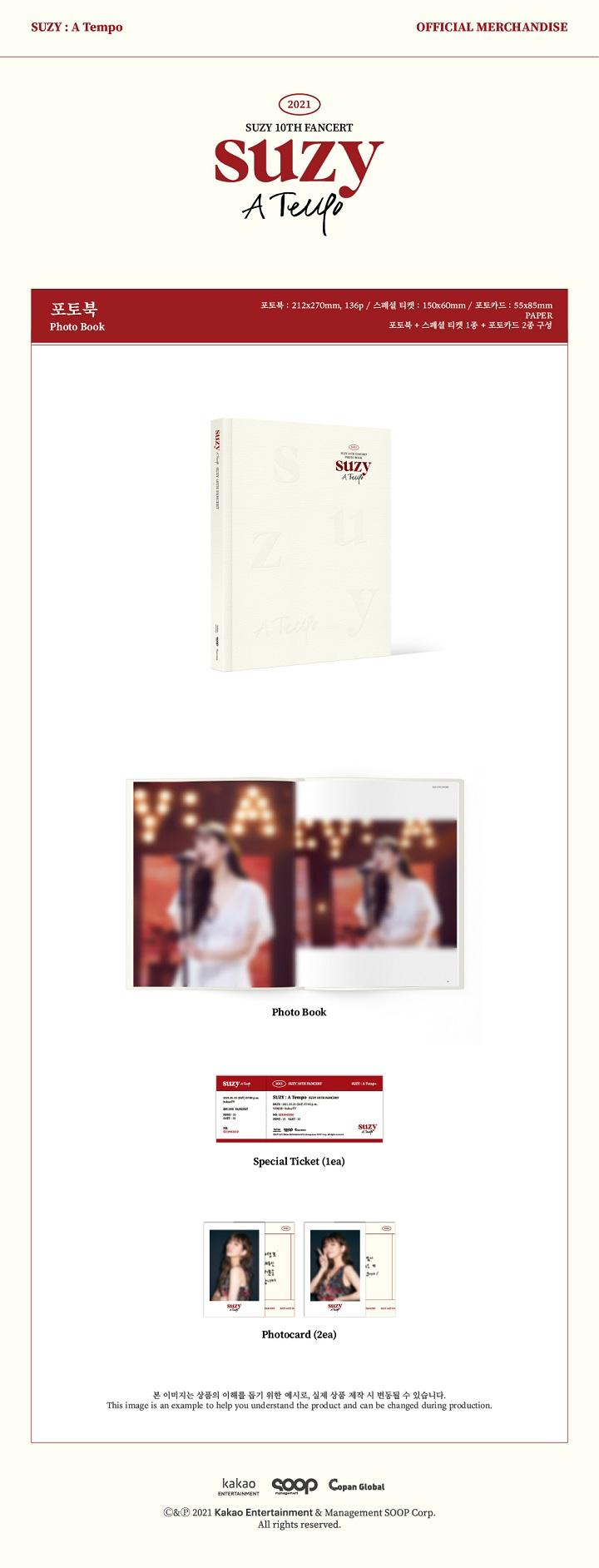 SUZY - 10TH FANCERT PHOTOBOOK [A Tempo]