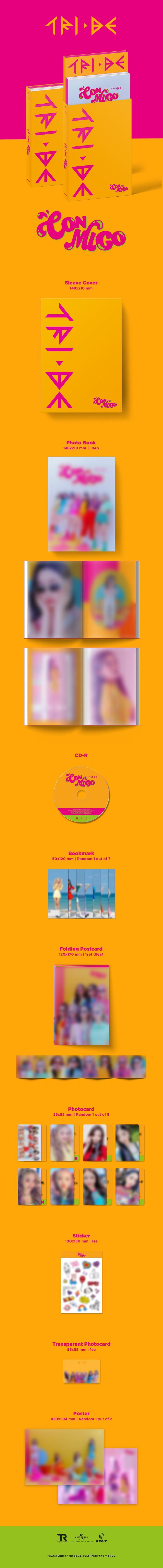 TRI.BE - 2nd Single [CONMIGO]