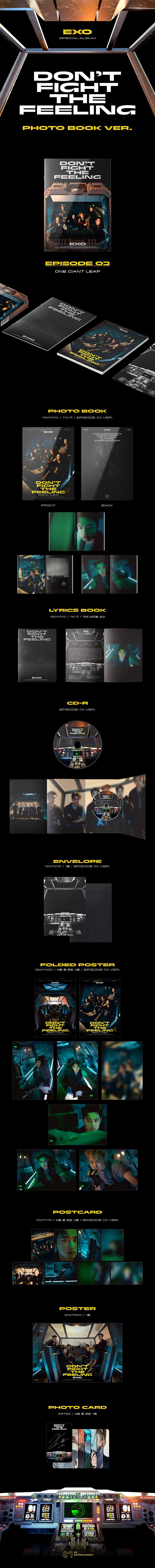 EXO - Special Album [DON’T FIGHT THE FEELING] Photo Book Ver.2