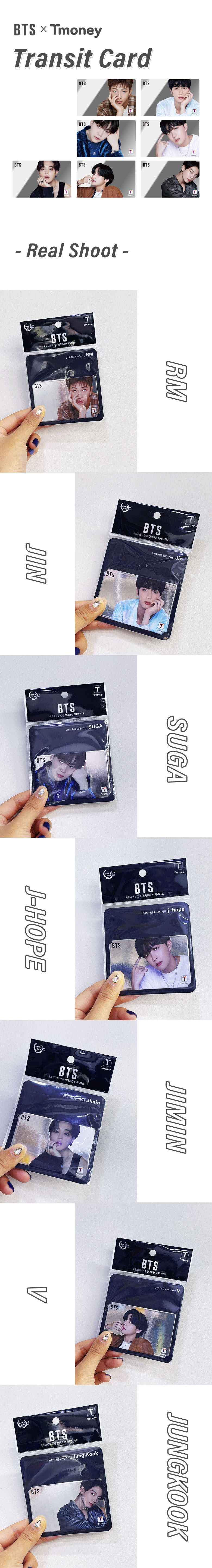 BTS - Mirror Transit Card (T-money card, 1pcs)