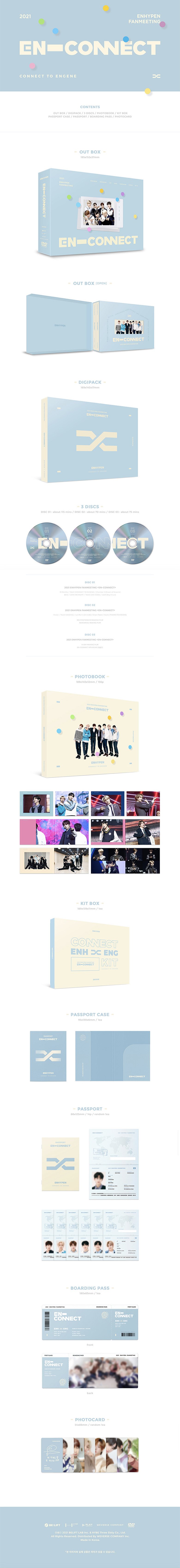 ENHYPEN - 2021 FANMEETING [EN-CONNECT] DVD