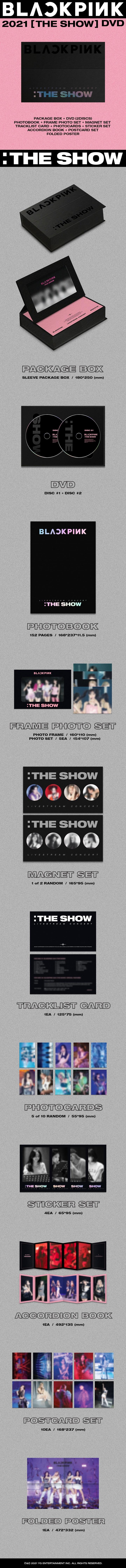BLACKPINK - BLACKPINK 2021 [THE SHOW] DVD