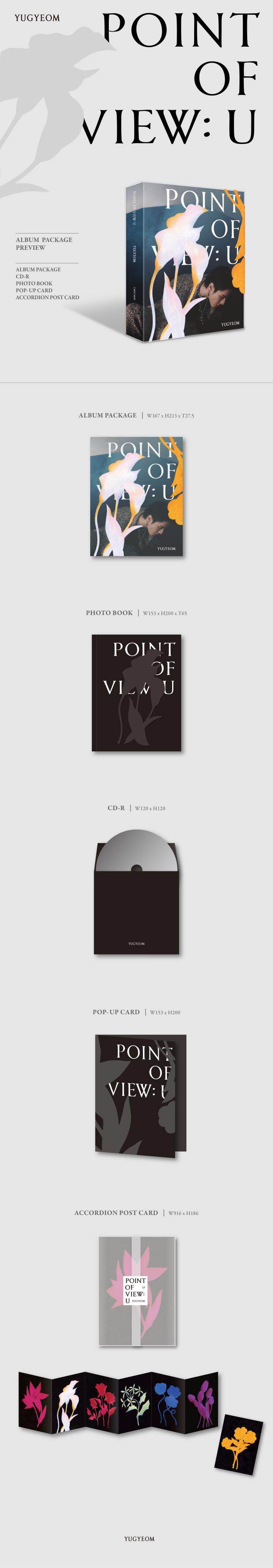 YUGYEOM - EP Album [Point Of View: U]