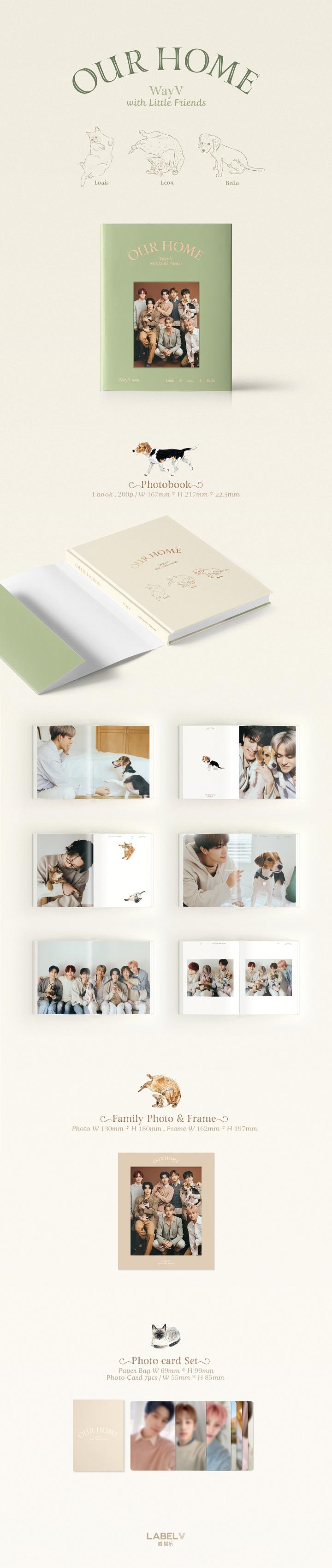 WayV - WayV Photobook [Our Home : WayV with Little Friends]