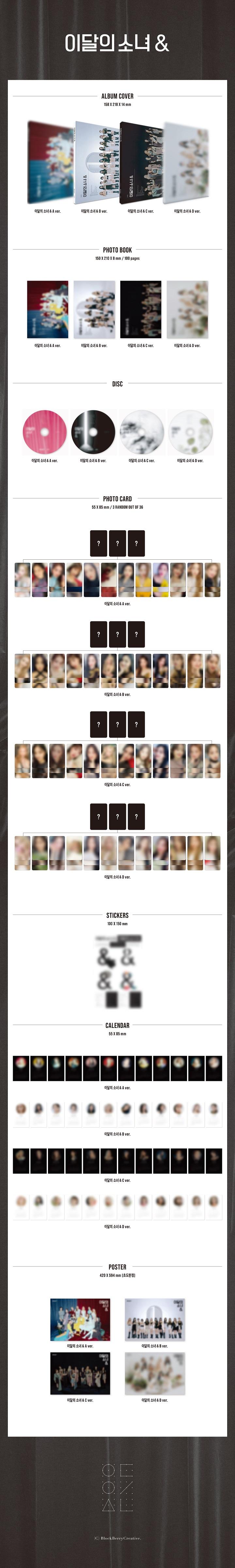 LOONA - 4th Mini [&] (Random Ver.)