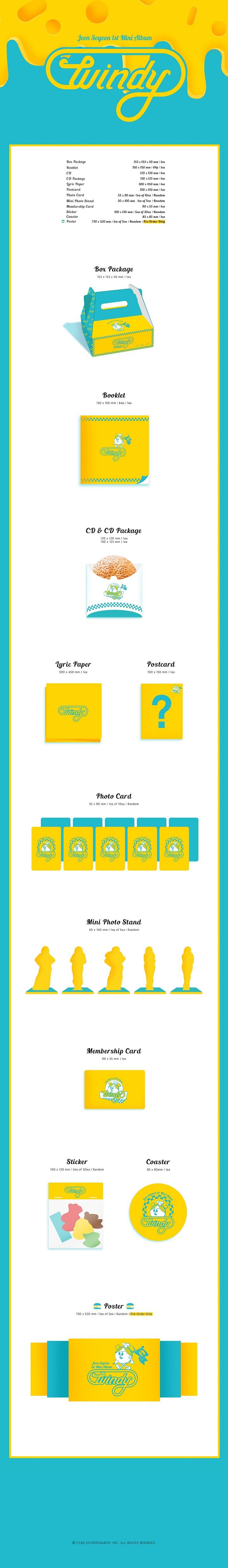 JWON SO YEON - 1st Mini [Windy]