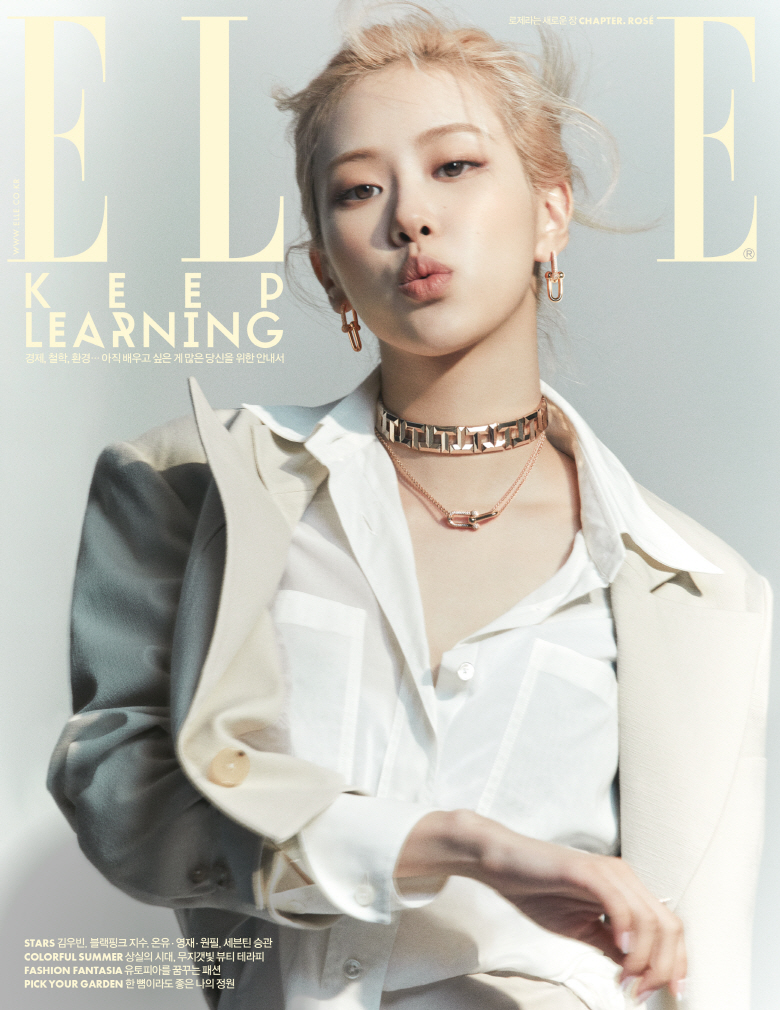 ELLE - June 2021 / Cover Rosé ( C Ver.)