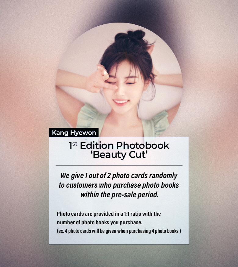 KANG HYE WON - 1st Edition Photobook [Beauty Cut] Type B
