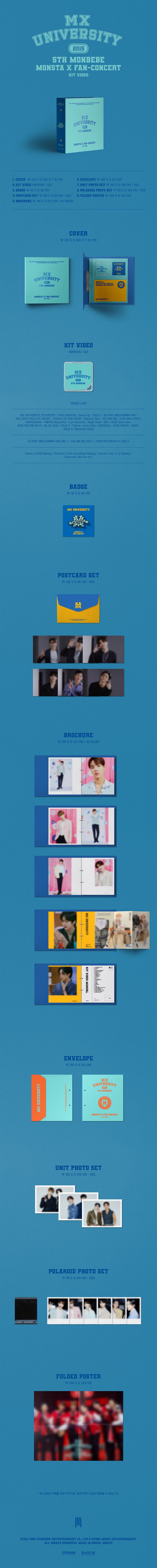 MONSTA X - MONSTA X 2021 FAN-CONCERT [MX UNIVERSITY] KIT VIDEO