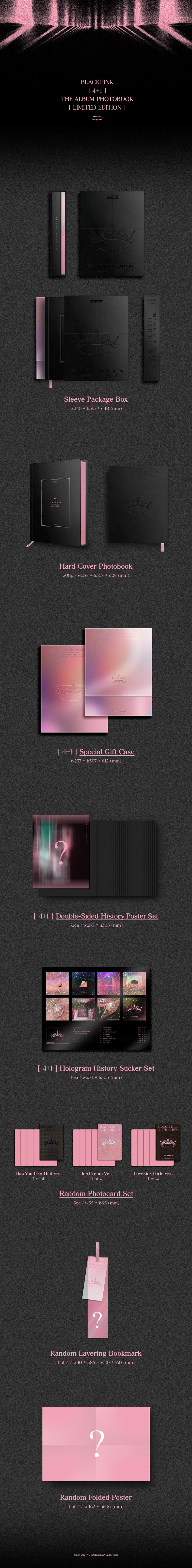 BLACKPINK - [4+1] THE ALBUM PHOTOBOOK [LIMITED EDITION]