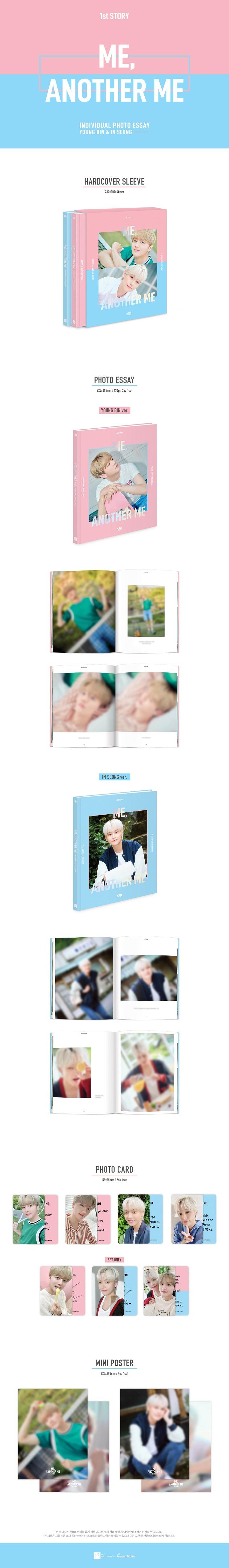 SF9 - SF9 YOUNG BIN & IN SEONG PHOTO ESSAY SET [ME, ANOTHER ME]