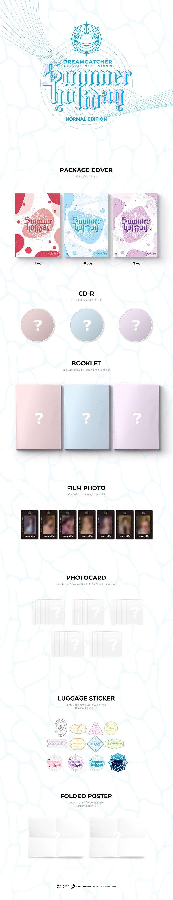 DREAMCATCHER - Special Mini Album [Summer Holiday] (Random ver.)