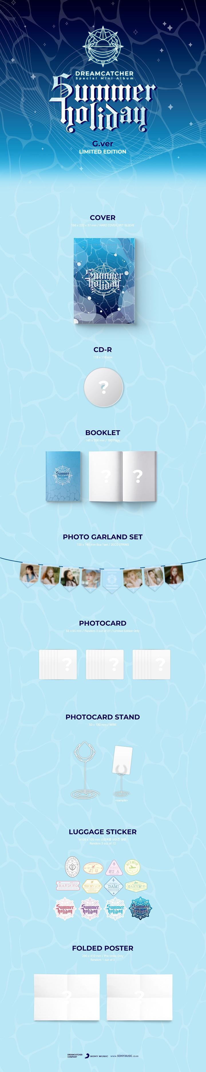 DREAMCATCHER - Special Mini Album [Summer Holiday] G Ver. [Limited Edition]