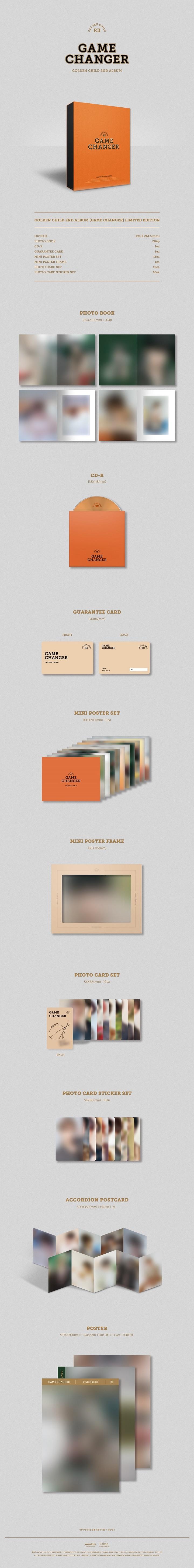 Golden Child - Vol.2 [Game Changer] [Limited Edition]
