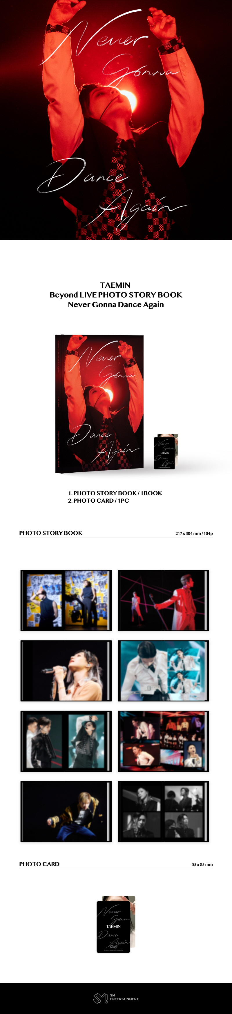 TAEMIN - Beyond LIVE PHOTO STORY BOOK [N.G.D.A]