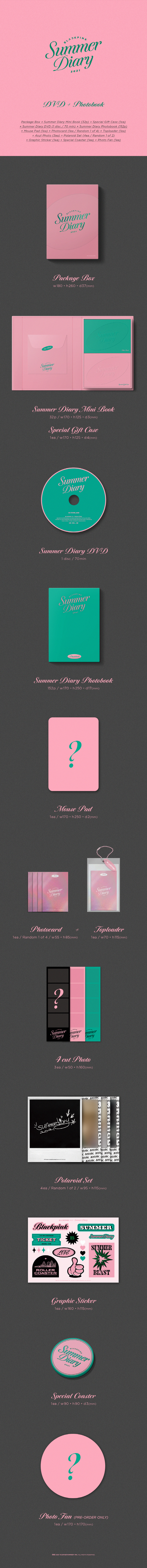 BLACKPINK 2021 SUMMER DIARY
