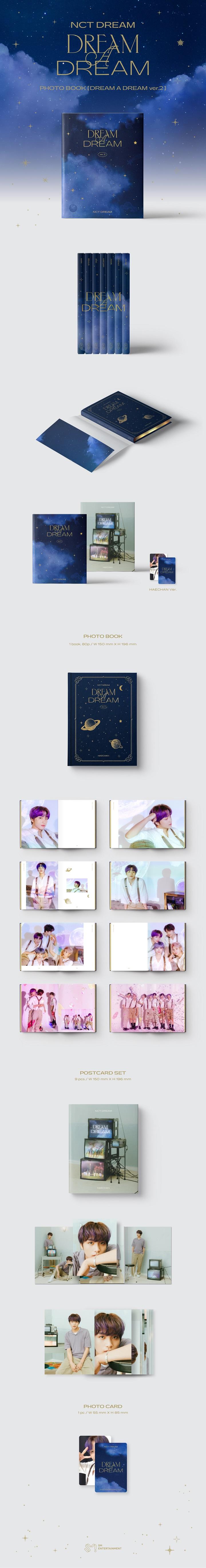 NCT DREAM- PHOTOBOOK [DREAM A DREAM ver.2][HAECHAN]