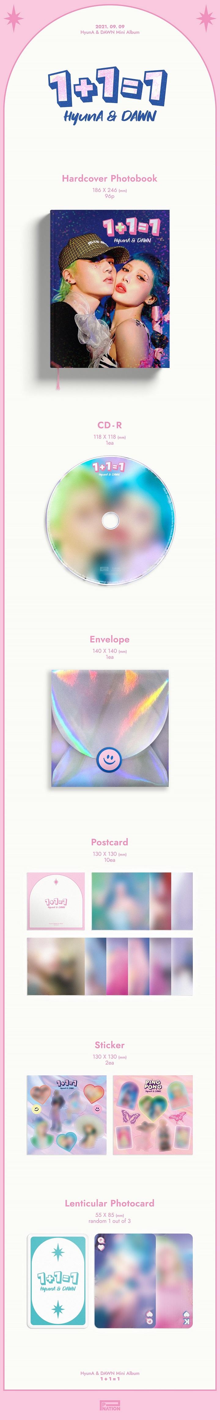 HyunA & DAWN - EP [1+1=1]