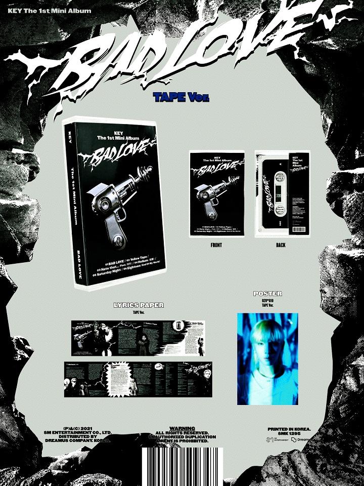 KEY -1st Mini [Bad Love] Tape Ver.