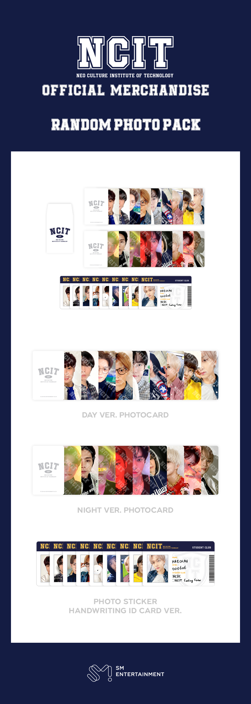 NCT127 [RANDOM PHOTO PACK] - NCIT (26th Nov.)
