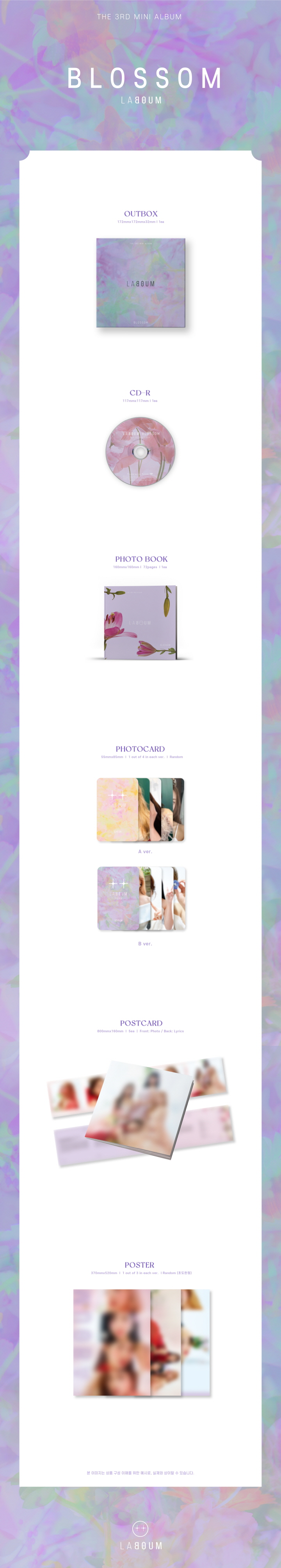 LABOUM -3rd Mini [BLOSSOM]