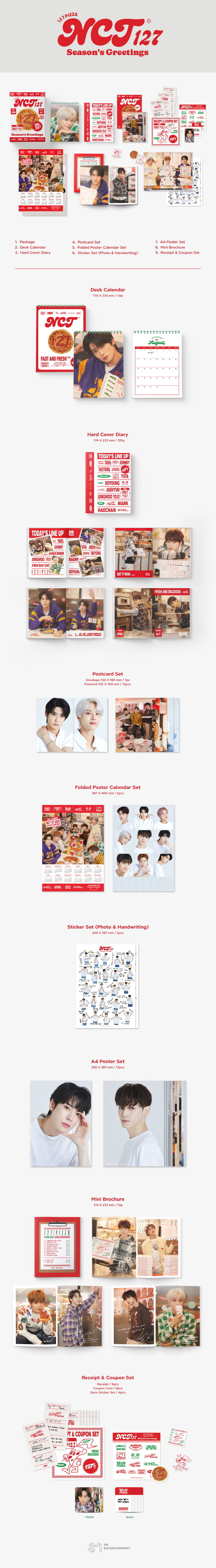 NCT127 - 2022 NCT127 2022 SEASON'S GREETINGS