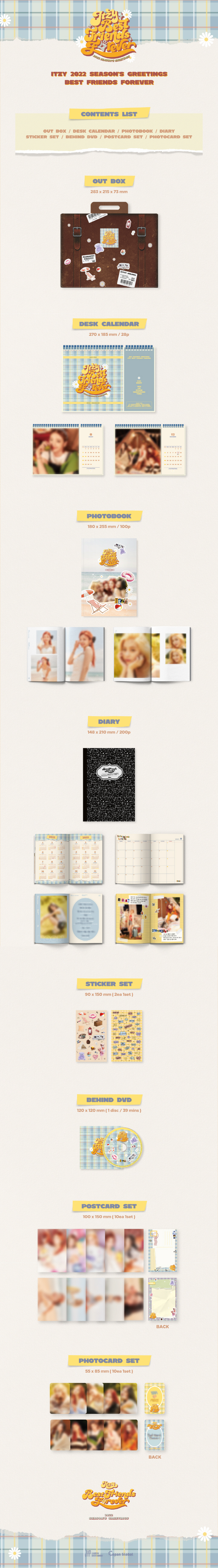 ITZY - 2022 SEASON GREETINGS [BEST FRIENDS FOREVER]