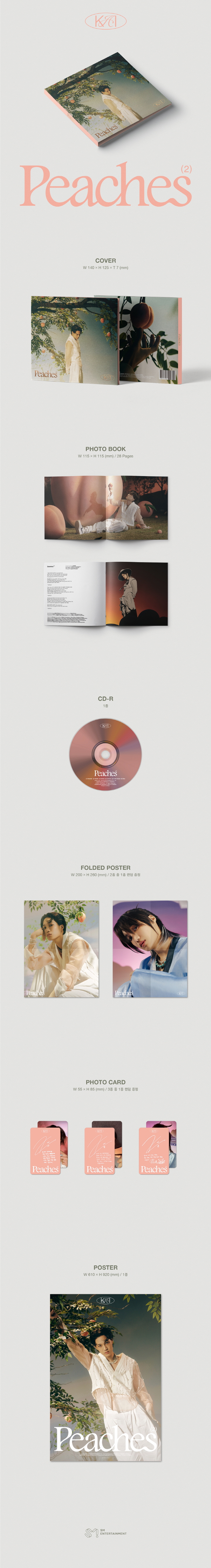 KAI - 2nd Mini [Peaches] Digipack Ver