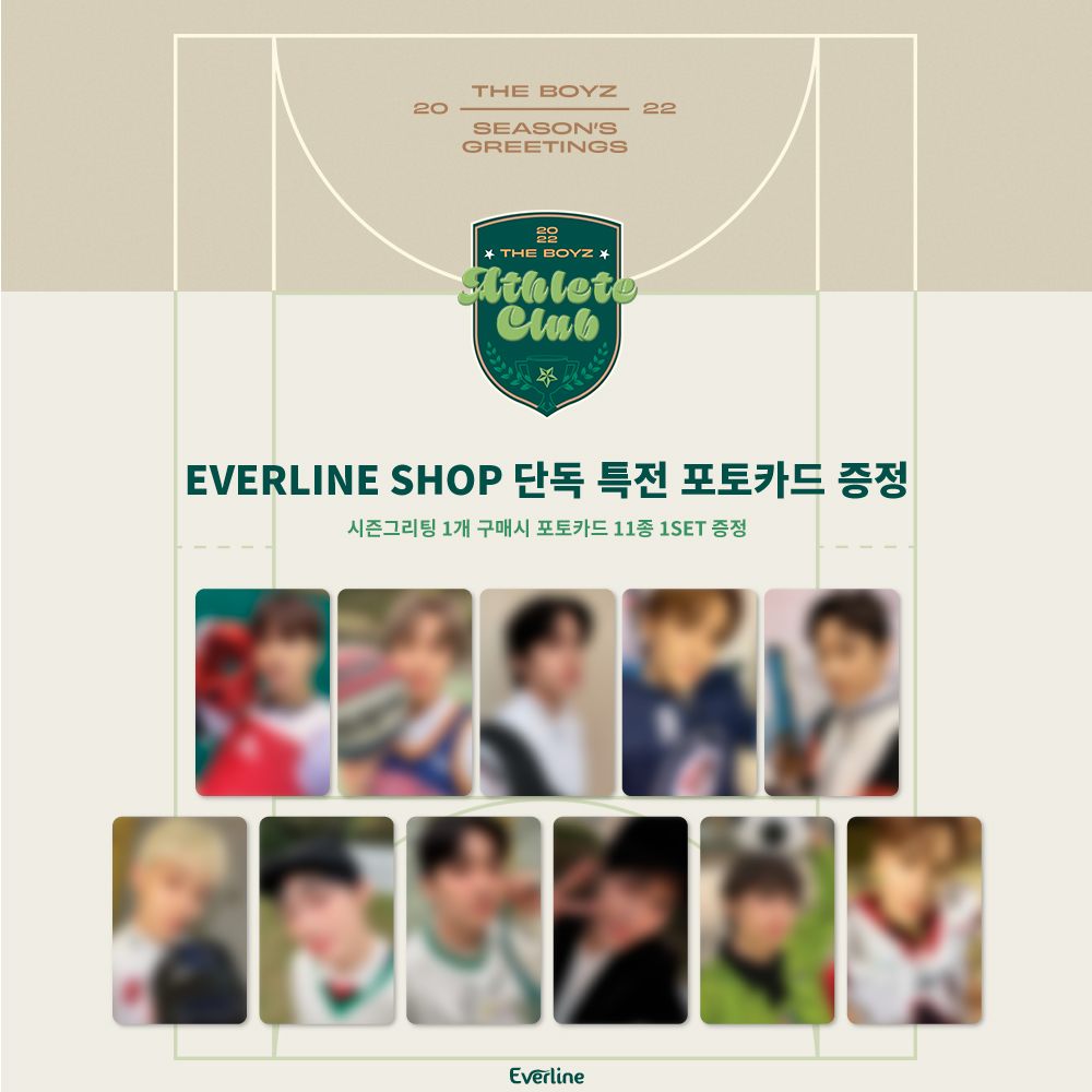 THE BOYZ - 2022 Season's Greetings [Athlete Club]